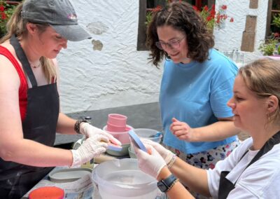 eine Gruppe von Frauen beim Workshop