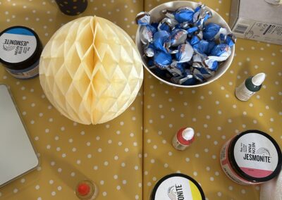 Snacks auf dem Tisch